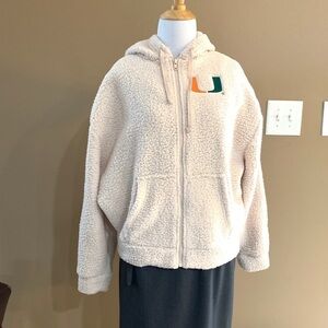 Vs pink Zipper sweatshirt University of Mi…